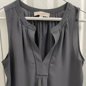 Loft sleeveless shirt size small